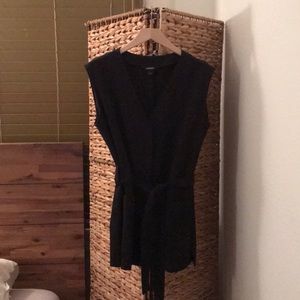 Monki black vest top